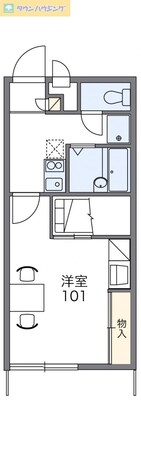 レオパレス昴５５５Ｂの物件間取画像